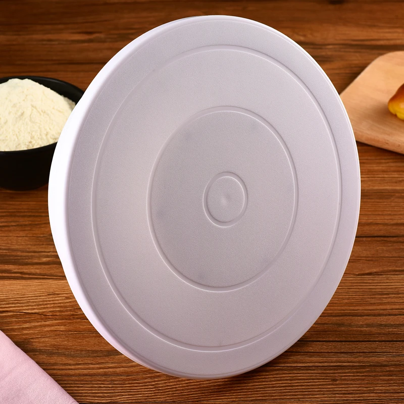 10 дюймовые лотки для торта креативные вращающиеся противоскользящие круглые