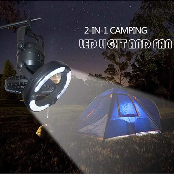 2в1 портативная супер яркая 18LED лампа для тента на кемпинге с потолочным