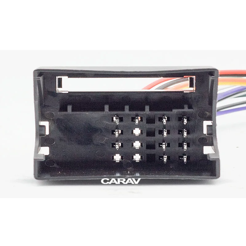 CARAV 12-027 ISO радио для RENAULT(выберите модели для всех моделей с Quadlock) проводка F-жгут провода кабель штекер Адаптер стерео