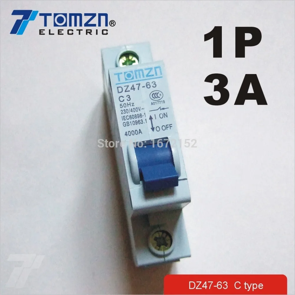 Мини выключатель MCB C45 C 1P 3A 240V/415V 50HZ/60HZ|mcb merlin|mcb manufacturermcb rating |
