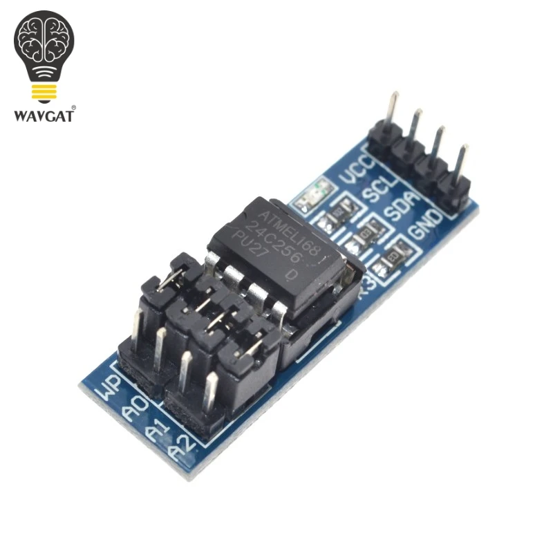 Новый модуль памяти AT24C256 24C256 I2C интерфейс EEPROM WAVGAT|i2c|eepromc c |