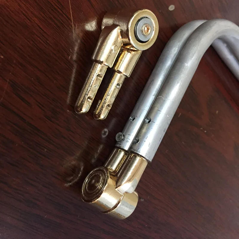 8 дюймовая алюминиевая трубчатая внутренняя фоторамка Золотая рамка для