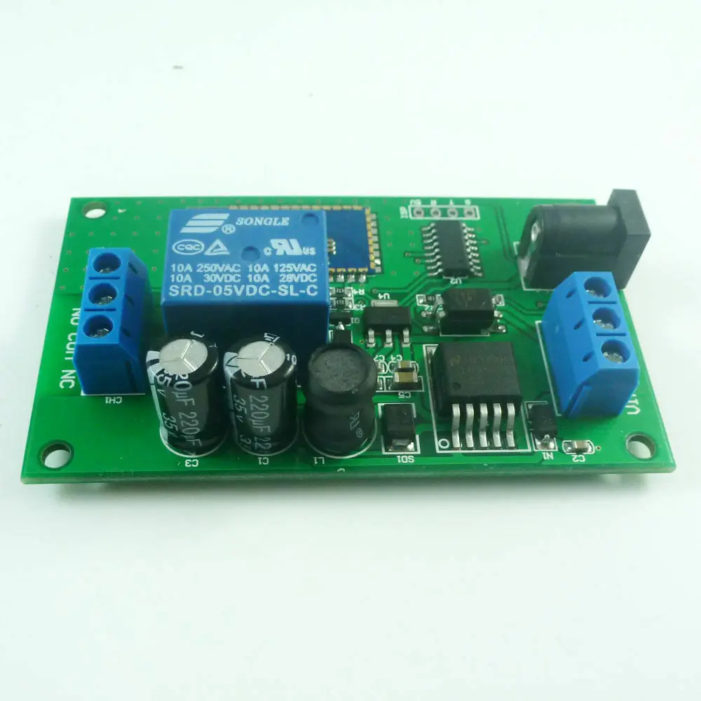 Релейный модуль с Bluetooth и мобильным приложением для телефона переключатель