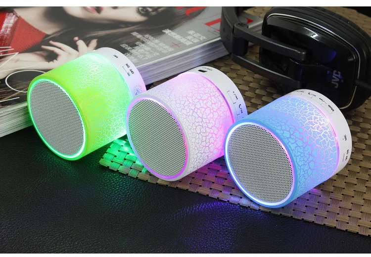 Dbigness Bluetooth динамик светодиодный микрофон беспроводной портативный MP3
