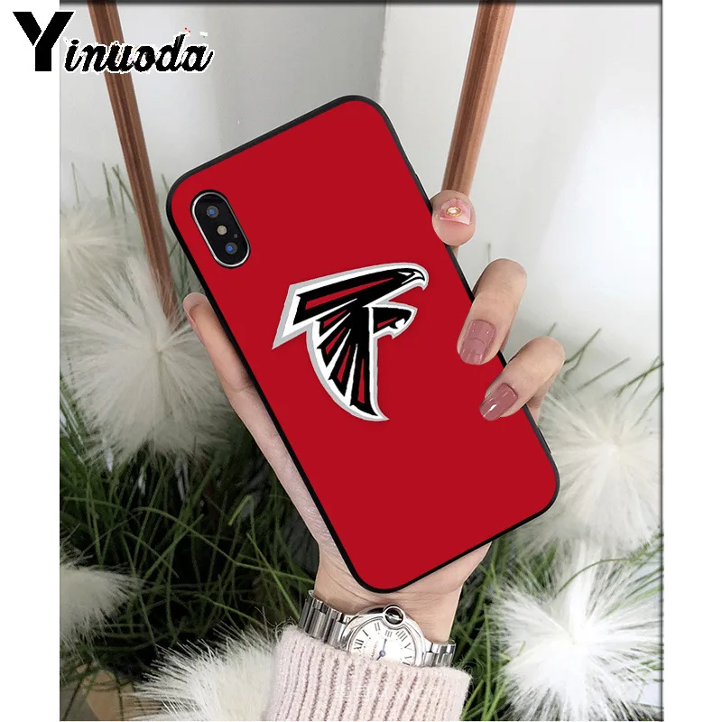 A13 Yinuoda Atlanta Falcons ТПУ Мягкий силиконовый чехол для телефона чехол для iPhone X XS MAX 6 6S 7 7plus 8 8Plus 5 5S XR - Цвет: A13