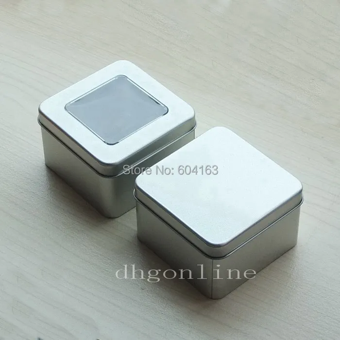 5 шт. Контейнер Для Хранения Квадратная жестяная железная маленькая коробка