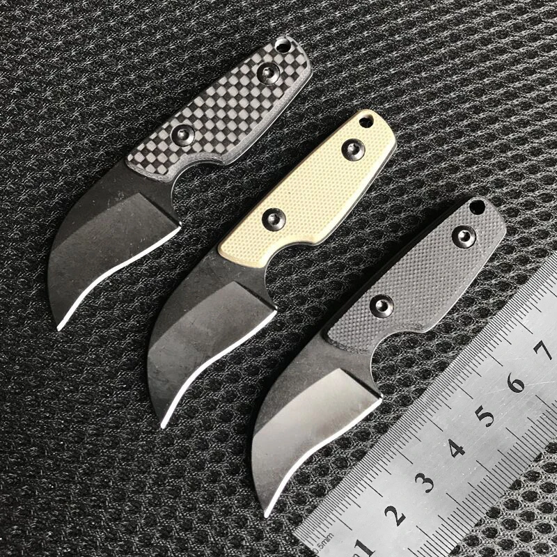 Karambit нож из углеродного волокна G10 Ручка Высокое качество EDC инструмент открытый тактический нож кемпинг выживания разведка карманный нож