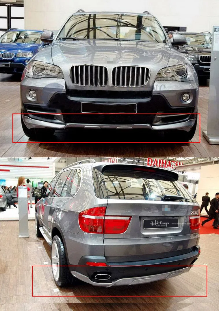 Для BM X5 E70 обвес, обвес, опорная плита, бампер, 2007 2008 2009 2010, АБС-пластик, ISO9001 качество, большая скидка
