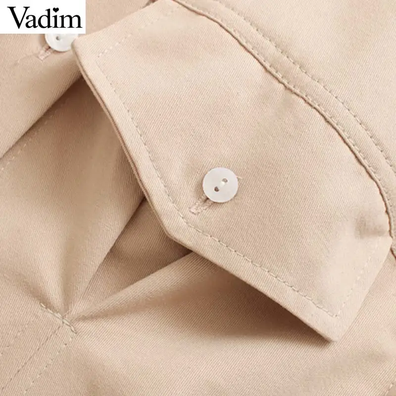 Vadim женское модное однотонное мини платье с коротким рукавом и отложным