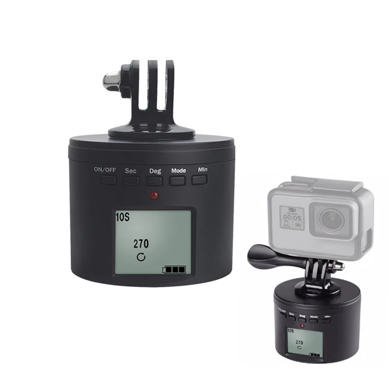 Электрический адаптер для штатива многофункциональный поворотный кронштейн Gopro