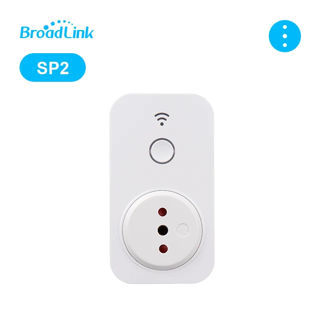Умная штепсельная вилка таймера типа L Wi Fi 2 упаковки Беспроводная розетка BroadLink