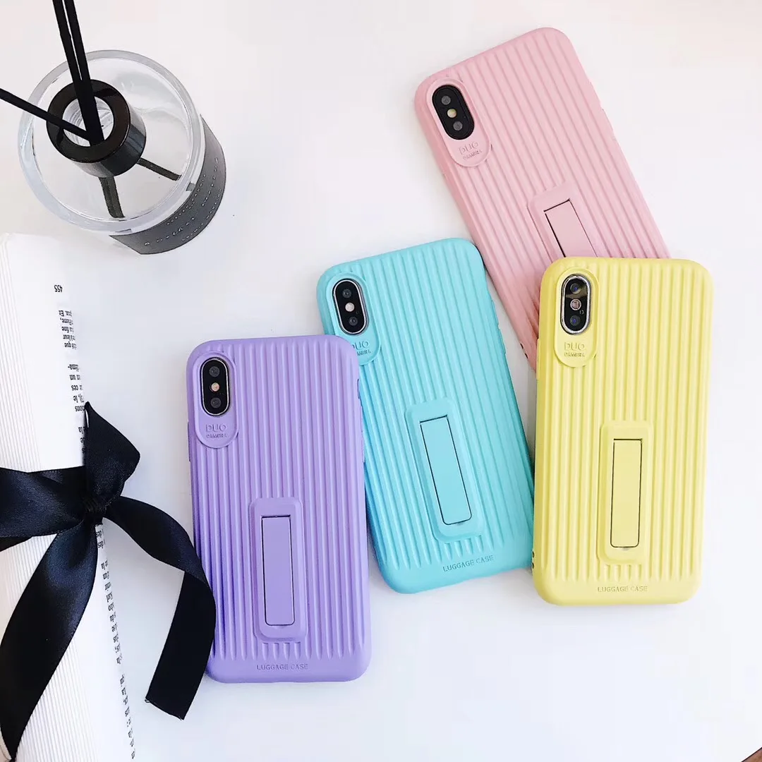 Горячая новинка простой чехол ярких цветов для iPhone Xs MAX Xr X 6 6splus 7 8 plus мягкий из ТПУ