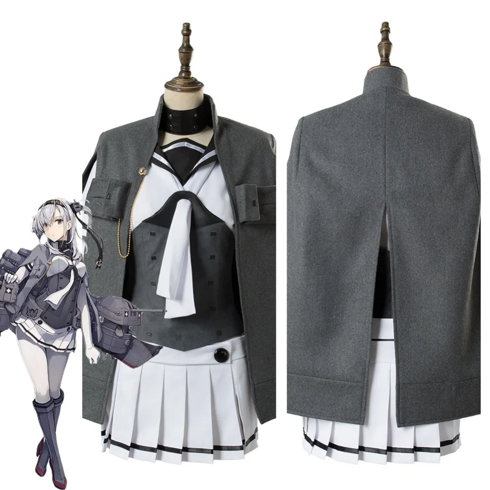 

Коллекция Kantai, костюм для косплея каньглей сузуцуки, класс акизуки, костюм для взрослых, матрос, косплей