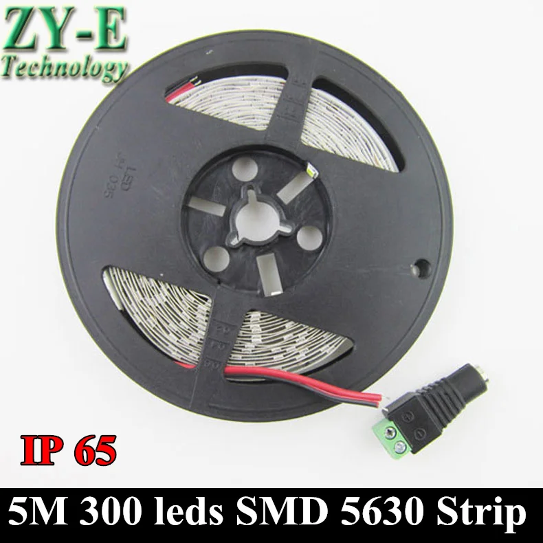 

NO Waterproof IP33 5M 300 LED strip 5630 SMD 12V Fixed bright LED strip,60LED/M,led light,white/warm/blue/green/red/ free