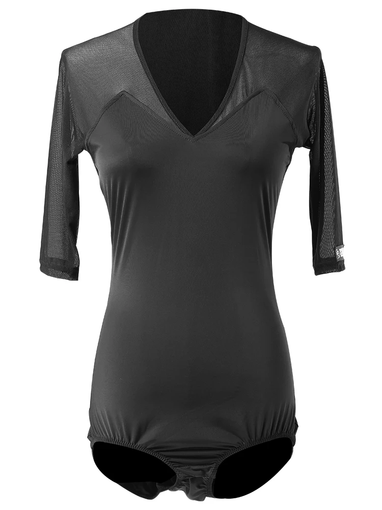 

Hcdance Latin Dancing Women's New Latin Dance Dress V-collar Sleeve Sexy Clothes for Latin Dress -A1080