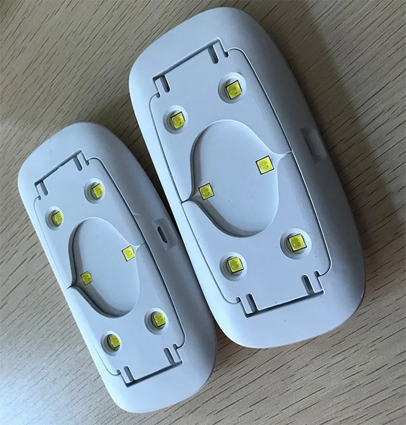 LED Mini Nail Dryer Lamp Portable USB Charge 5W Gel 45s 60s Timer UV Light Fast Dry Nails Manicure for | Красота и здоровье