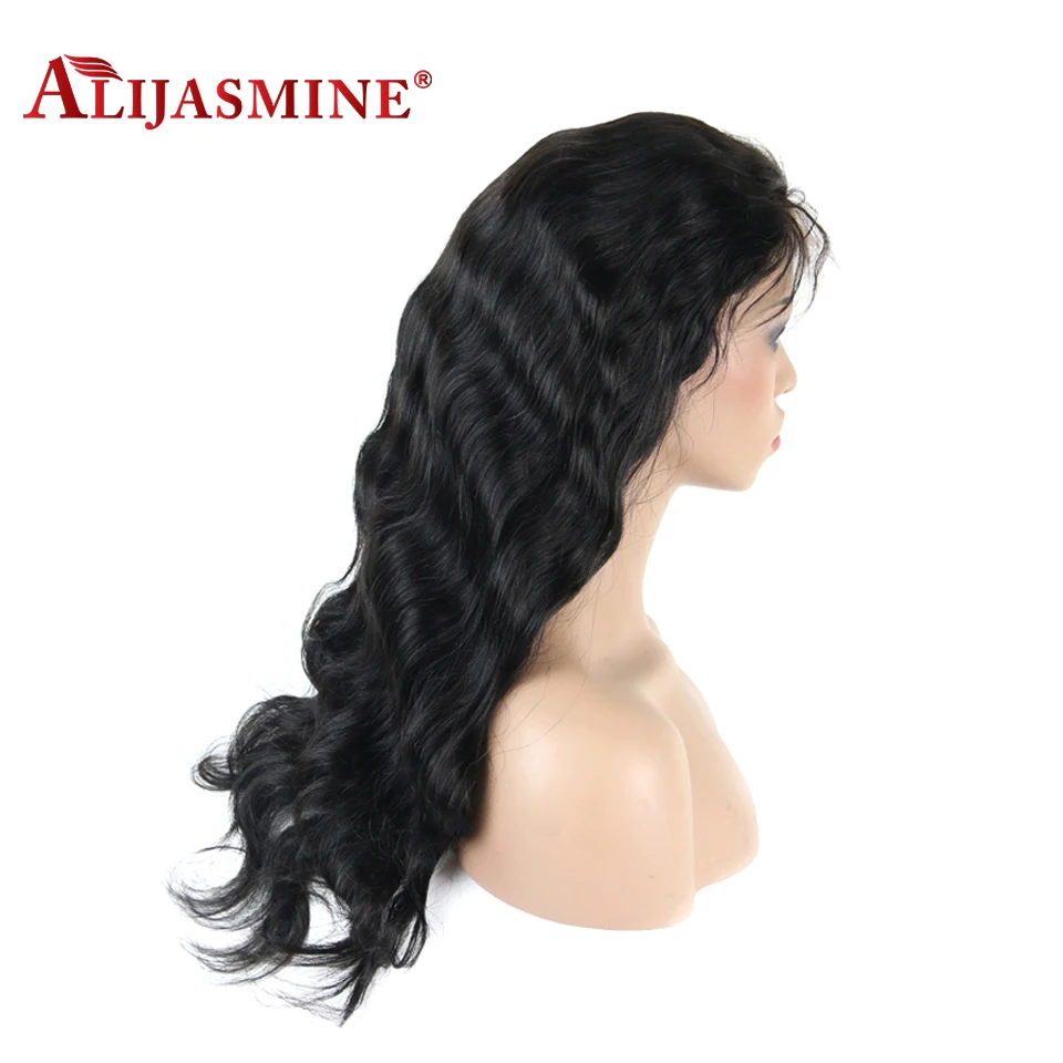Волнистые волосы для тела 360 парик волос 8 26 натуральный цвет бразильские Remy