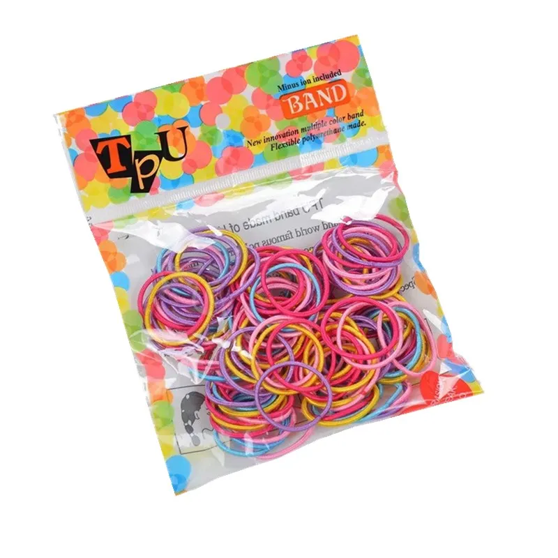 Повязка на голову детская эластичная ярких цветов 3 см 100 шт./лот | Аксессуары для