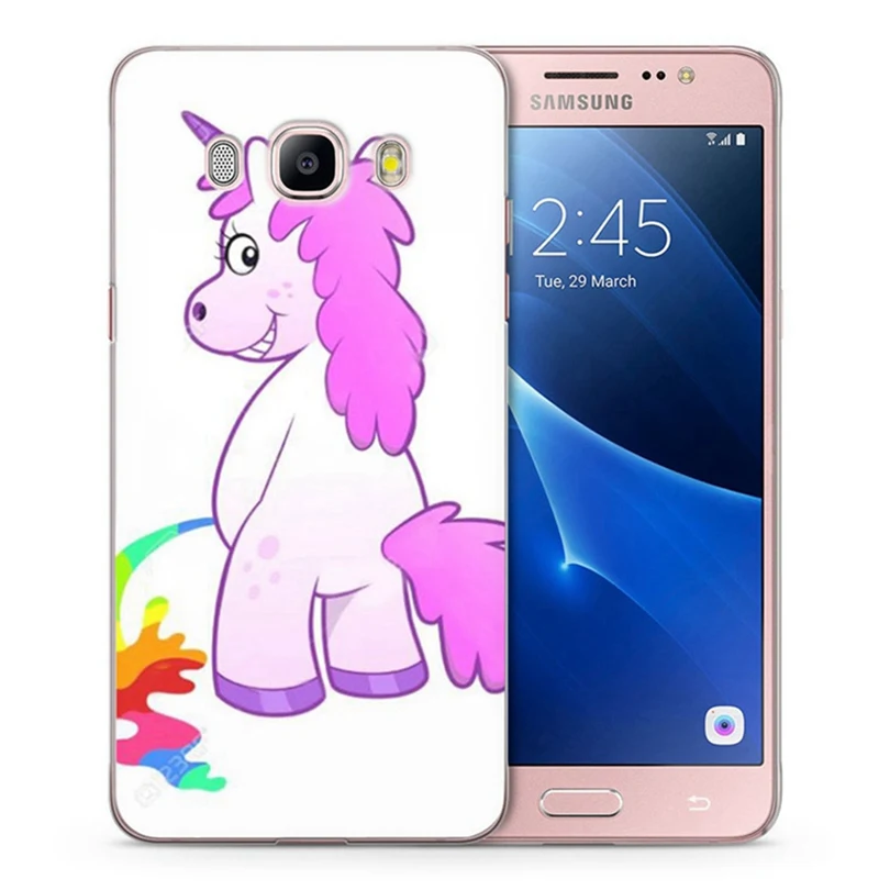 For Samsung Galaxy A3 A5 2016 2017 prime J1 J2 J3 J5 J7 G530H S8/plus Note 8 Unicorn Painted Clear Soft TPU Silicone Case C038 |
