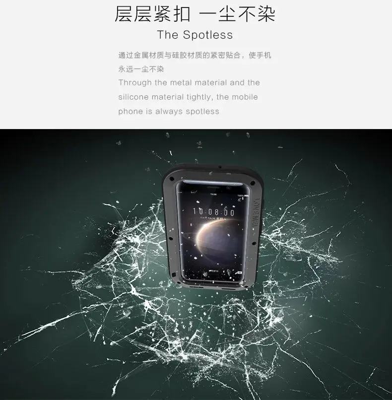 LOVEMEI чехол для экстремальных условий для huawei Honor Magic чехол алюминиевый металл+ стекло+ ТПУ Honor Magic чехол Защита от падения