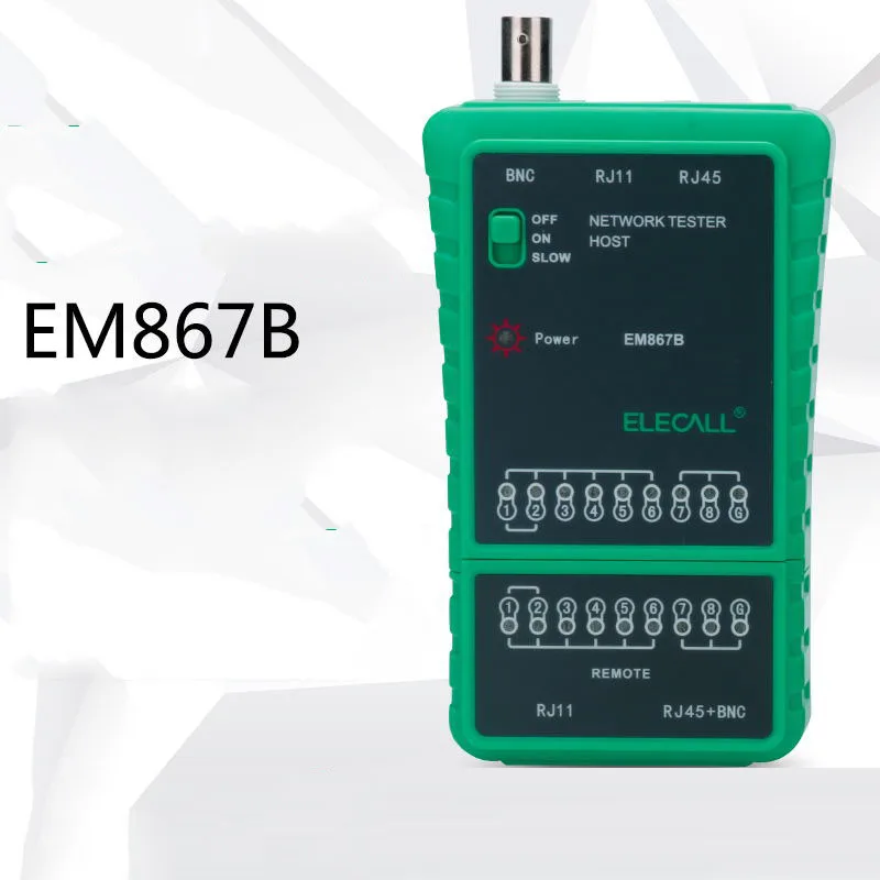 Новое поступление EM867B RJ11 RJ45 Cat5 Cat6 телефонный провод трекер Tracer LAN Сетевой кабель