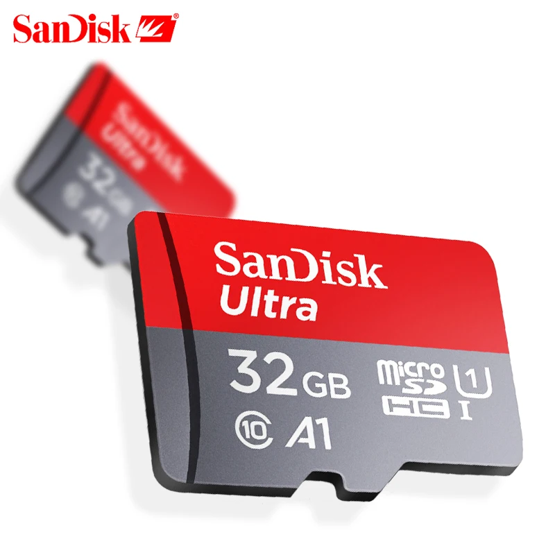 Оригинальный sandisk Micro SD карты Class10 памяти 16 ГБ 32 64 128 200 256 400 100 МБ/с. памяти|Карты