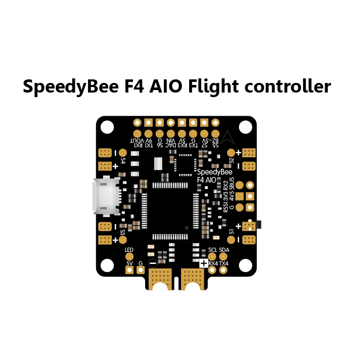Новое поступление Полетный контроллер SpeedyBee F4 AIO интегрированный модуль