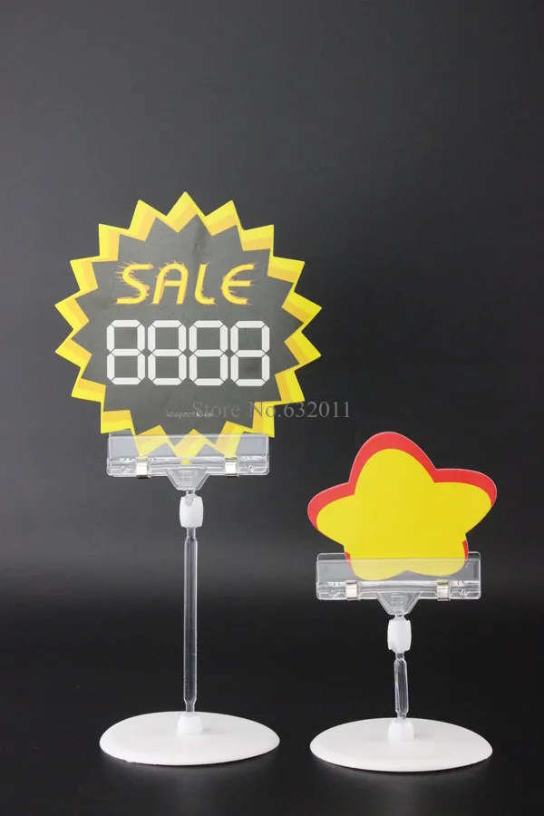 20 шт. популярная рекламная бирка зажим для офисного стола знака Именная Карта