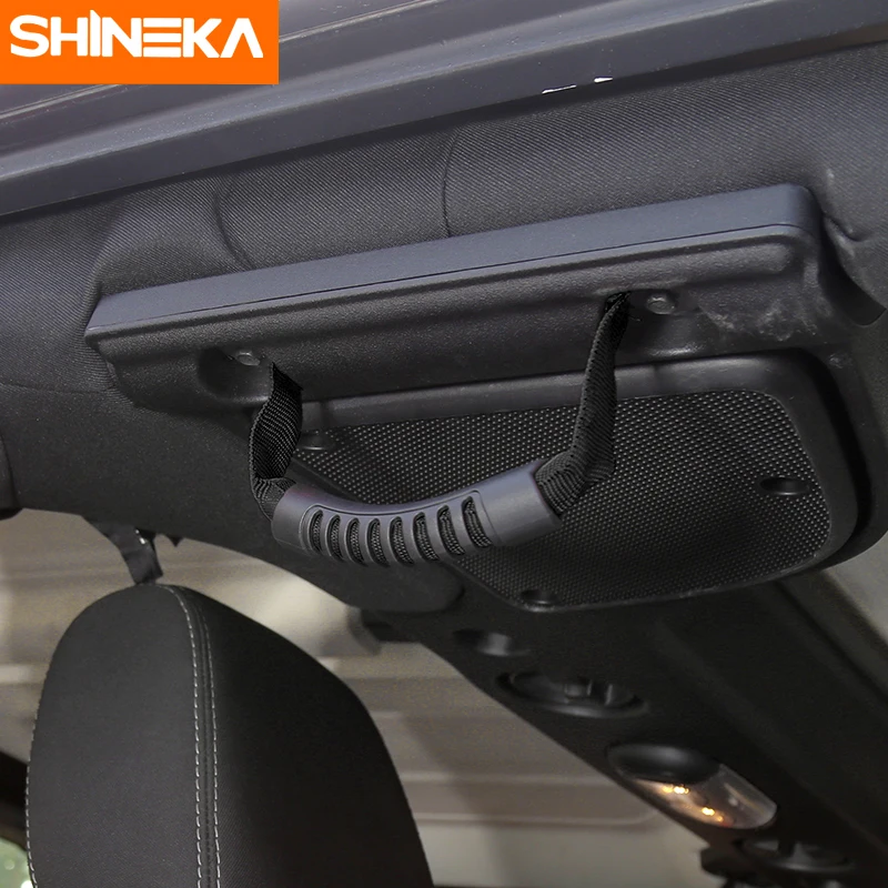 SHINEKA подлокотники захват ручки для Jeep Wrangler YJ TJ JK JL рукоятка стержень Тяговый рулон