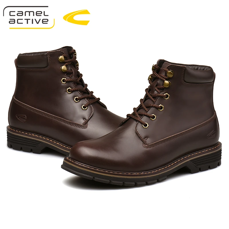Мужские зимние кроссовки Camel Active уличные водонепроницаемые Сникерсы для