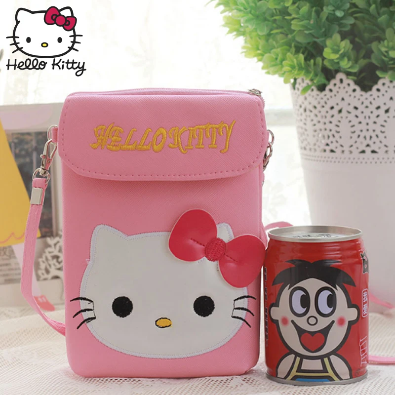 Hello kitty Дети плюшевый Walle дети 3D Сумка через плечо для девочек милый Pu кожаный школьный рюкзак плеча плюш прекрасный стиль