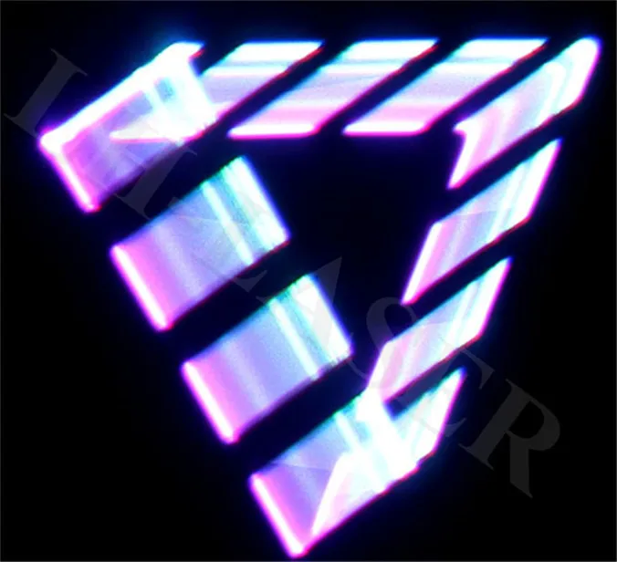 Новый 2000 МВт RGB красный зеленый синий полный цвет анимацией лазер для сцены огни