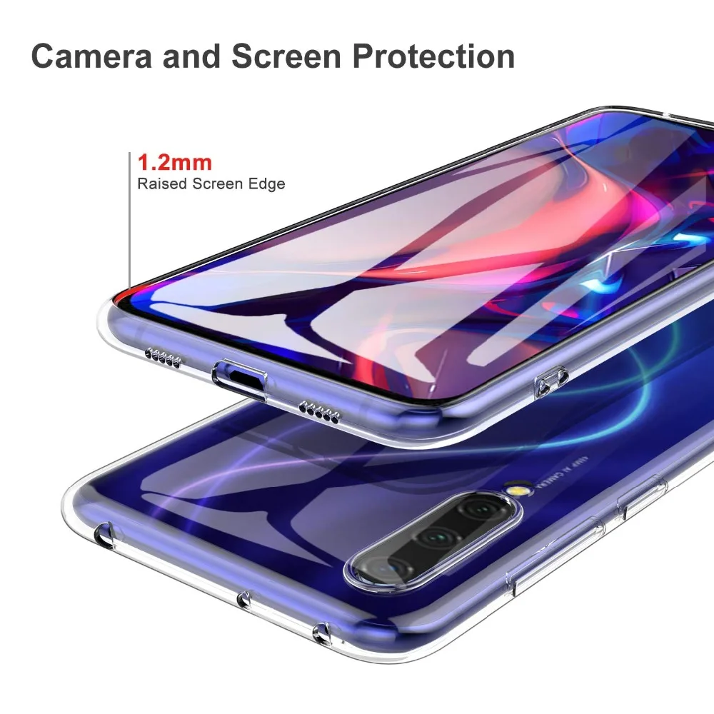 Чехол для Xiaomi mi A3, для Xiaomi mi A3 Lite, мягкий силиконовый чехол из ТПУ для телефона, Прозрачный чехол для Xiaomi mi A3 lite mi A3 A3lite, глобальная версия
