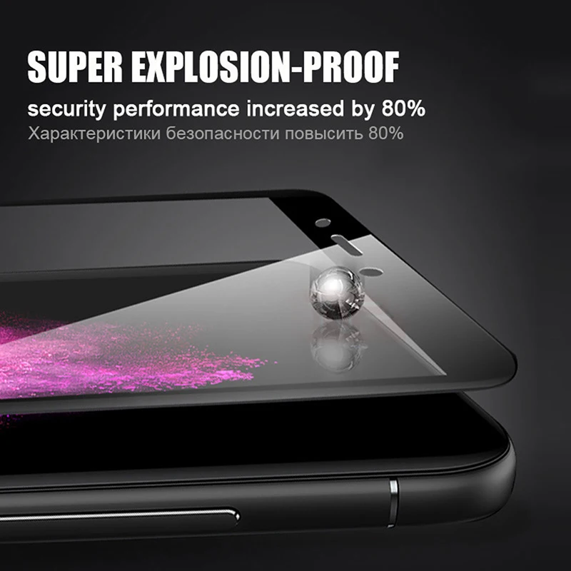 Для Redmi 5 плюс Примечание 5A Защитное стекло для Xiaomi Note 4 4X9 H сплошная полноэкранная