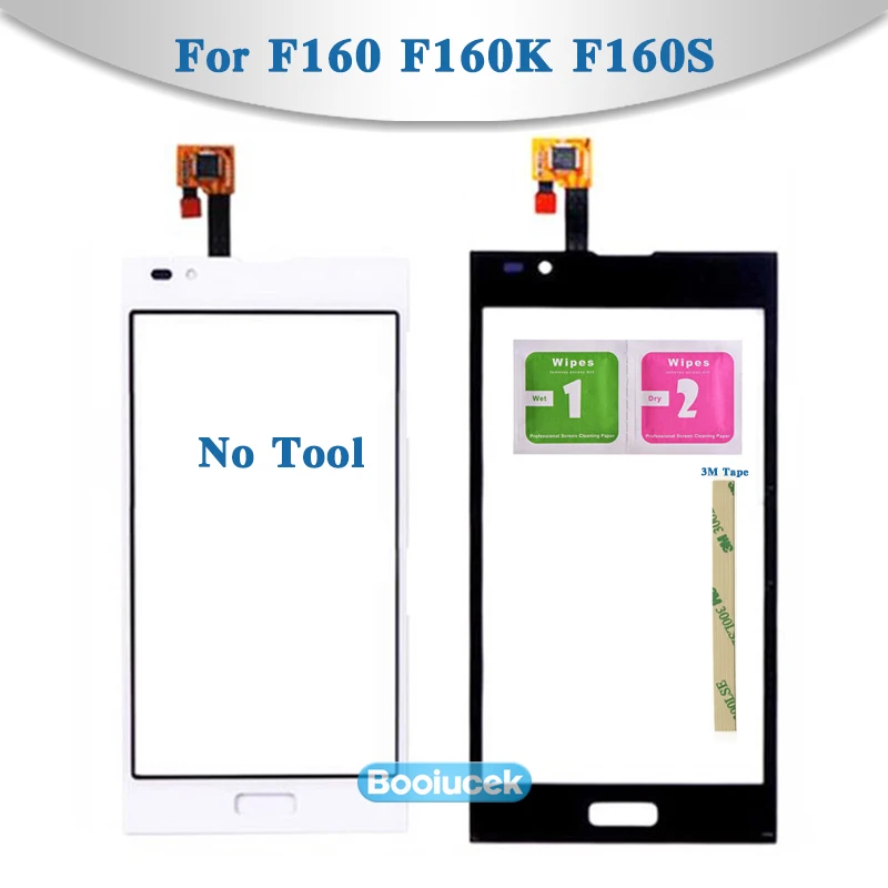 

high Quality 4.7" For LG Optimus LTE2 II F160 F160K F160S F160L Touch Screen Digitizer Sensor Outer Glass Lens Panel Replacement
