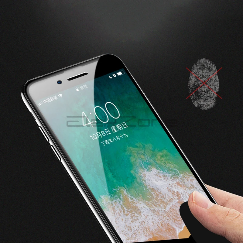 Закаленное стекло с полным покрытием для iPhone 7 8 6 6s Plus X Защитная пленка 6S защитное