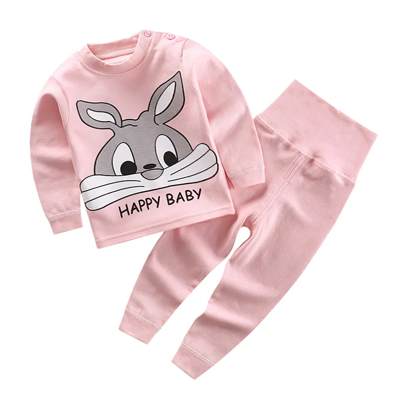 Autumn New Children's High Waist and Belly - Protecting Pants Suit Infant Baby Cotton Clothing | Детская одежда и обувь