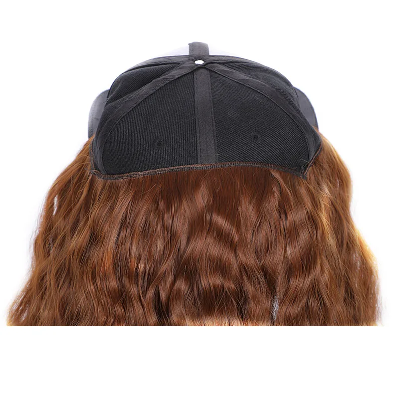 Miss wig кудрявый Кудрявый Длинный 22 дюймов натуральный черный колпачок волосы для наращивания шляпа шиньон синтетический термостойкий волос кусок