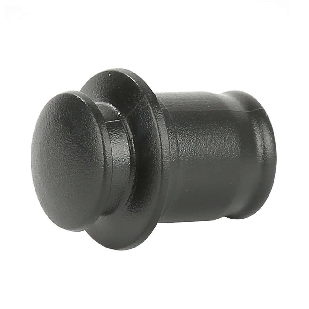 1pc ABS Black Universal Waterproof Plug Dust Cover Cap Cigarette Lighter Socket Car Interior Accessories Auto Replacement Parts
