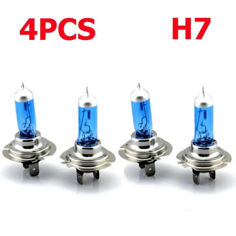 12V 100W 8500K ксеноновых фар, Высокопрочная конструкция супер с отбеливающим эффектом выглядят головной светильник лампы Светильник лампы H7 автомобилей головной светильник лампы