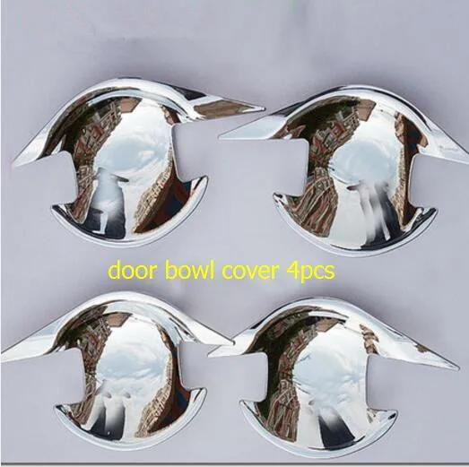 bowl for outlander Автостайлинг наружное украшение для дверной ручки Чехол-наклейка для Mitsubishi ASX Outlander Lancer RVR 2013-, автомобильные аксессуары - Цвет: bowl for outlander