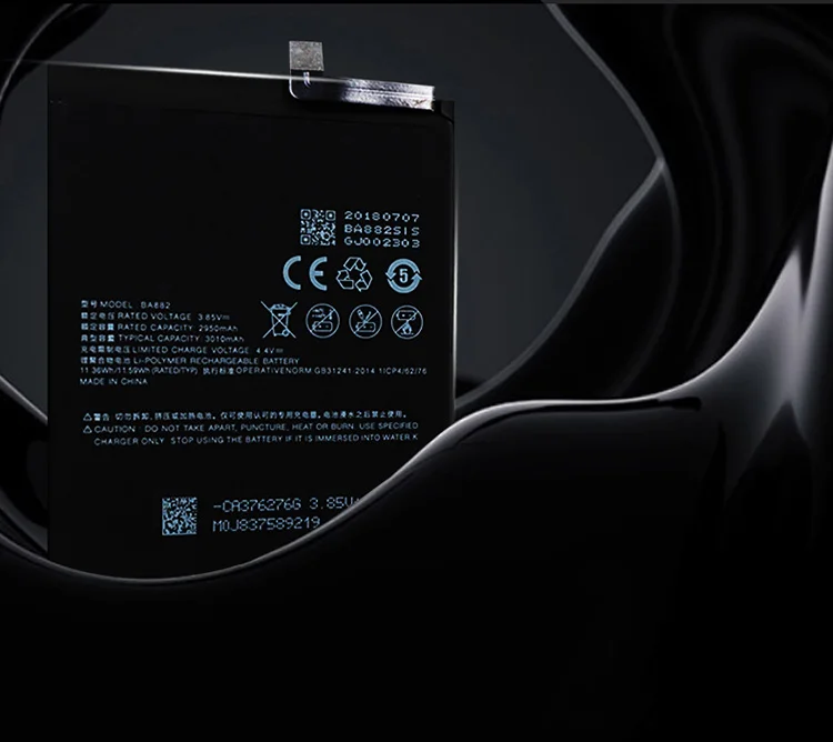 Meizu BA882 3010 мАч новая производственная батарея для Meizu 16 16TM 16TH телефон высокое качество батарея+ номер отслеживания