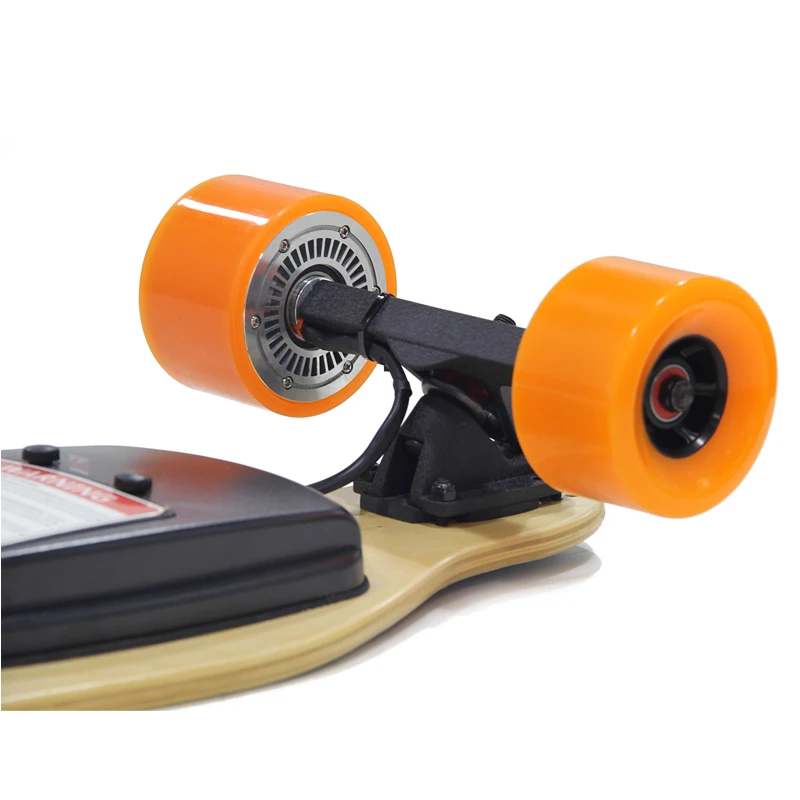 4 колеса электрический скутер longboard Электрический скейтборд Сверхлегкий