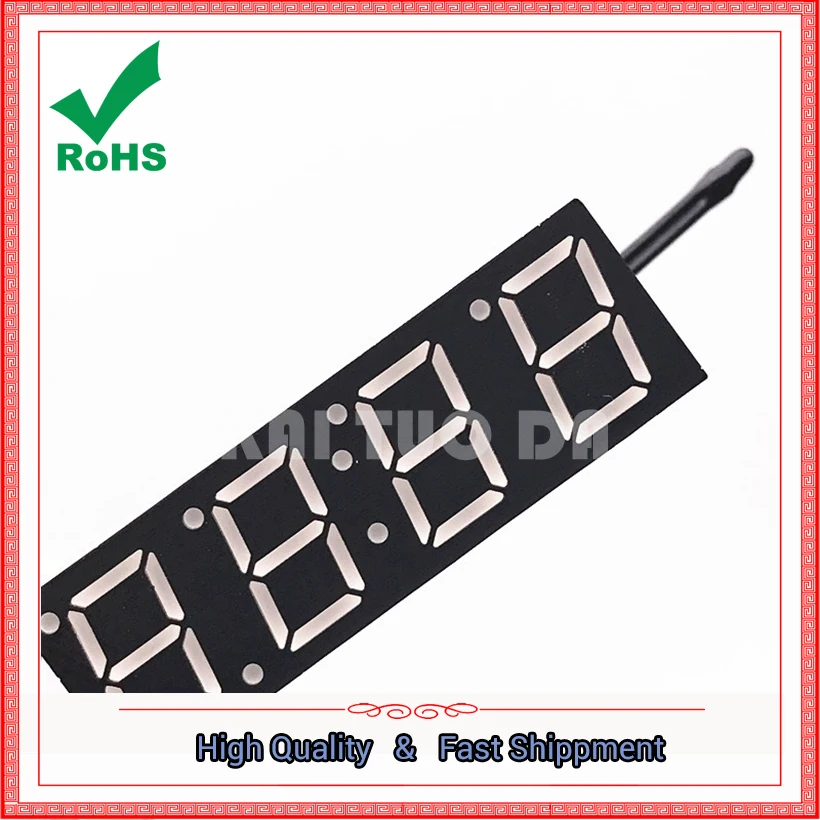 Светодиодные электронные часы ds3231sn высокоточные с модулем часов автомобильные