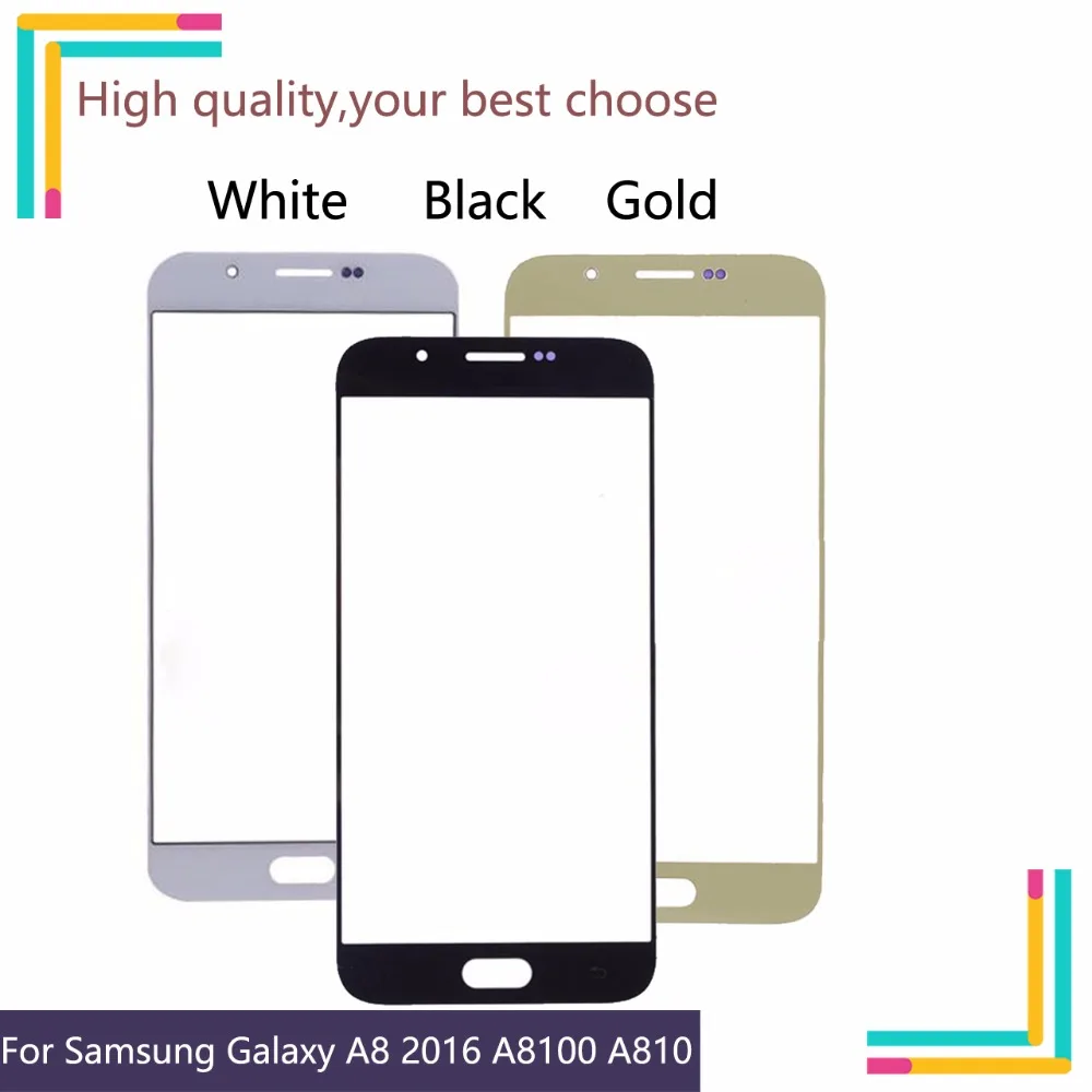 Сенсорный экран для Samsung Galaxy A8 2016 A8100 A810 A810F A810DS A810H сенсорный стекло передней