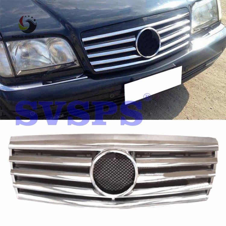 Высокое качество ABS передняя средняя решетка для Mercedes Benz S Class W140 S300 1992 1998
