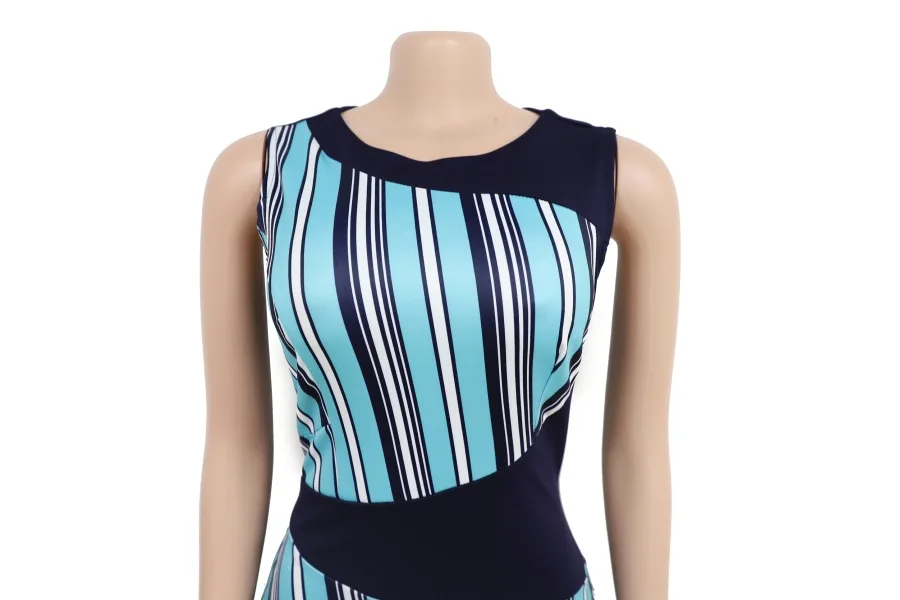 HGTE Vestidos, офисное женское платье-карандаш в полоску, женское облегающее вечернее платье с коротким рукавом, Повседневное платье