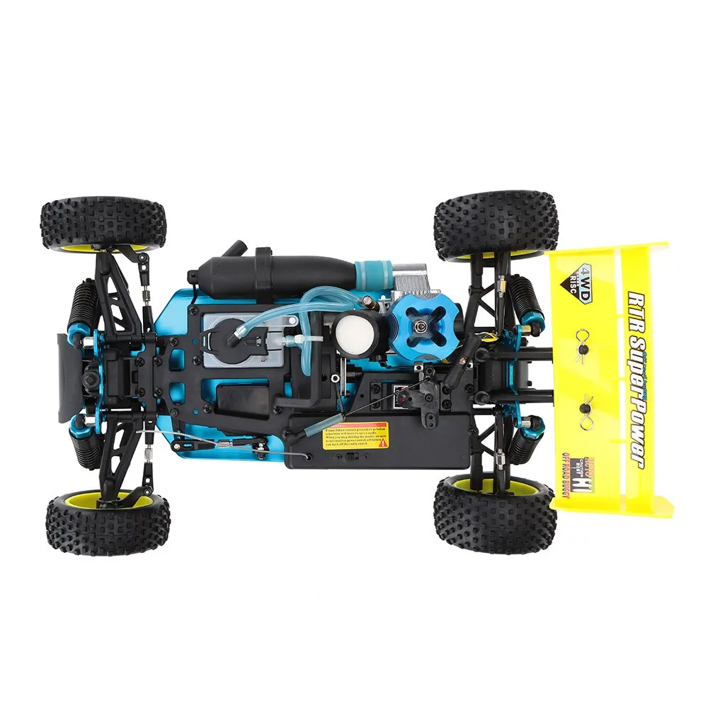 Бесплатная доставка HSP Baja 1/10 весы нитро мощность внедорожный Багги 4WD RC хобби