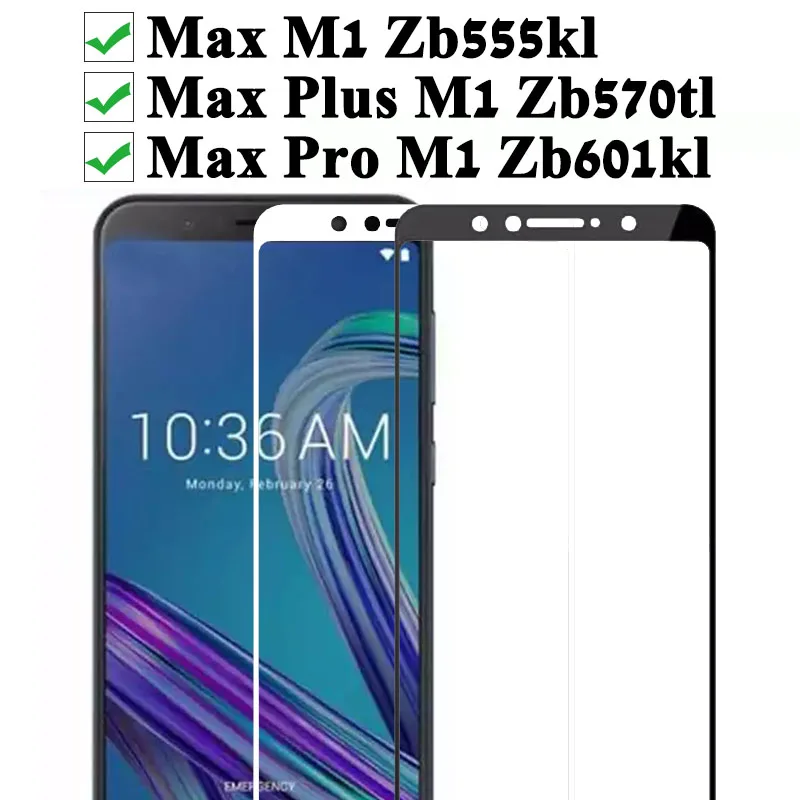 Защитное стекло закаленное для Asus Zenfone Max Plus Pro M1 Zb570tl Zb555kl Zb601kl | Мобильные телефоны