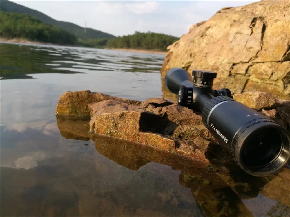 Специально сделанный FX-4-16X44SSEF тактический прицел для AirRifle sniper охотничья Оптика прицел для стрельбы на открытом воздухе